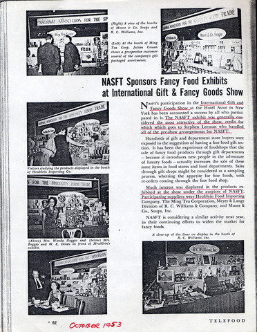 NASFT Sponsors Exhibits at Gift Show in NYC