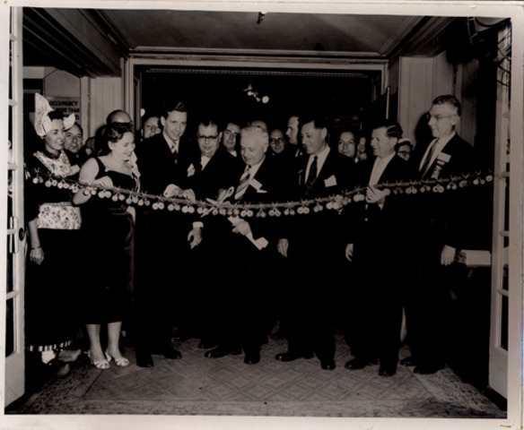 Ribbon Cutting at Inaugural Show