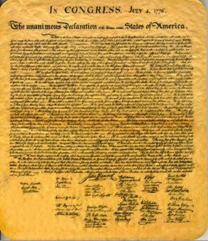 Declaration Of Independence