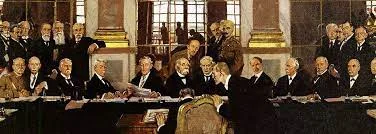 The Treaty of Versailles was signed