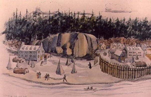 Fondation de la réduction de Sillery