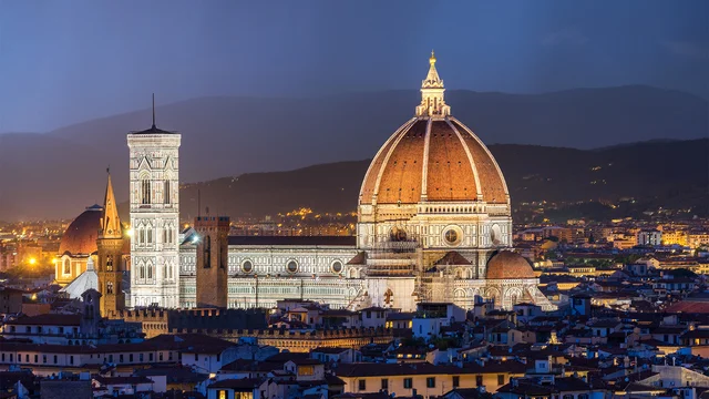 Florence Cathedral's dome, by Brunelleschi