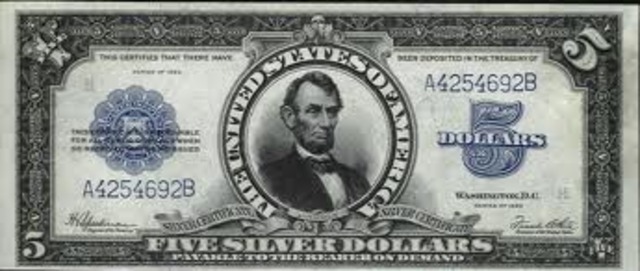 silver certificates