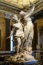 Apollo and Daphne, by Bernini