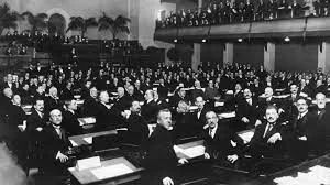 First League of Nations Meeting