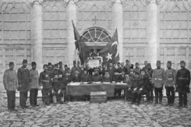 Perpetrators political group established: the "Young Turks"