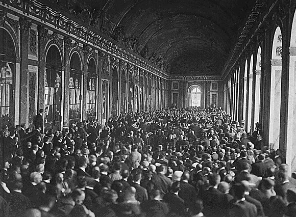 Signing The Treaty of Versailles