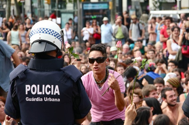 #acampadabcn (Barcelona camp)