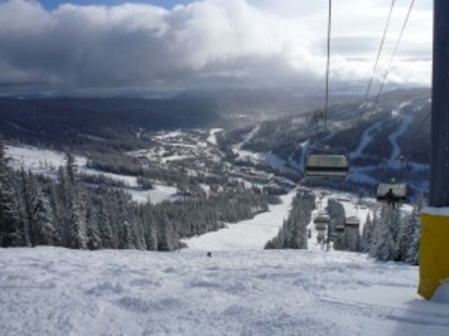 Went to sun peaks with my cousins, brother, and friend