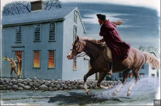 Midnight ride of Paul Revere