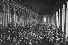 The Treaty of Versailles signed
