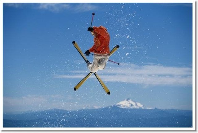 Landed my first 360 on skis