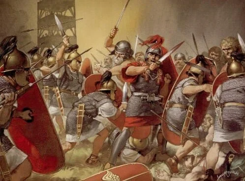 The fall of the Roman empire