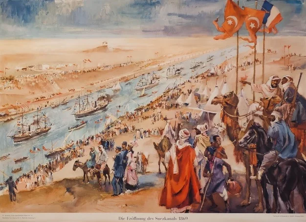 Inauguración del Canal de Suez
