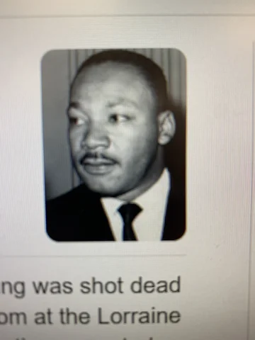 MLK assassinated