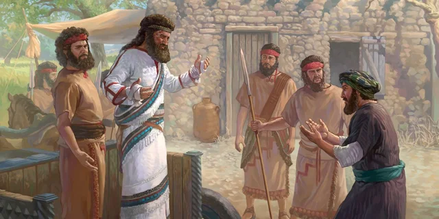 Naaman healed of Leprosy