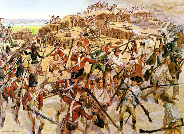 British surrender Boston