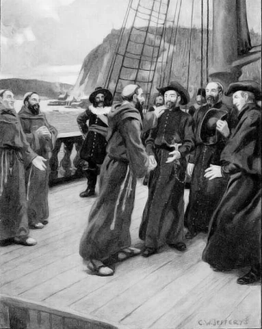 Arrivée des Récollets en Nouvelle-France