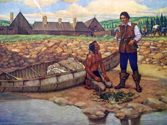 Arrivée de la famille Hébert en Nouvelle-France