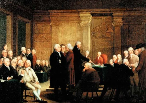 Second contiental congress meet again