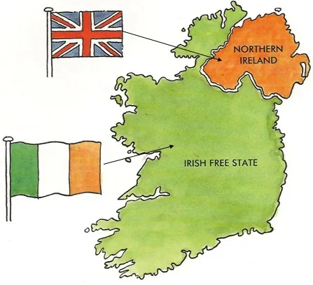 Irlanda incorporada como un nuevo reino a Gran Bretaña