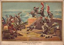 Francia crea un protectorado en Túnez