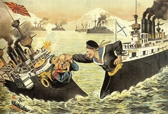Guerra Ruso-japonesa.