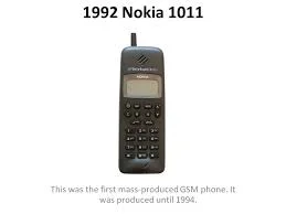 1992 - Nokia 1011 Launched