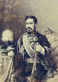 Mutshu Hito inaugura la era Meiji en Japón