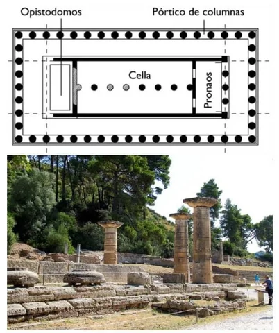 Templo de Hera en Olimpia (Heraion)