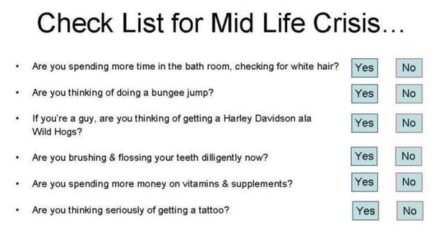 Mid-life Crisis