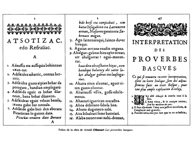 Les Proverbes Basques
