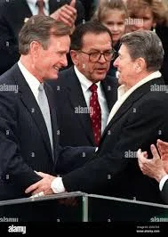 bush being elected