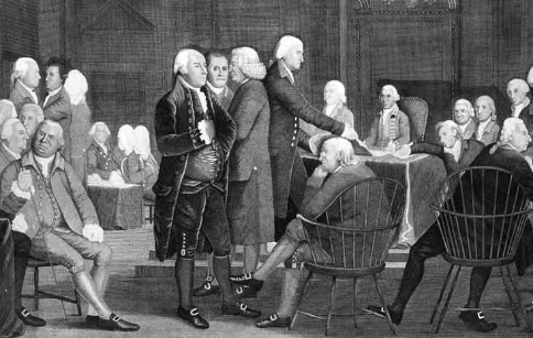 Second Continental Congress votes for Independence