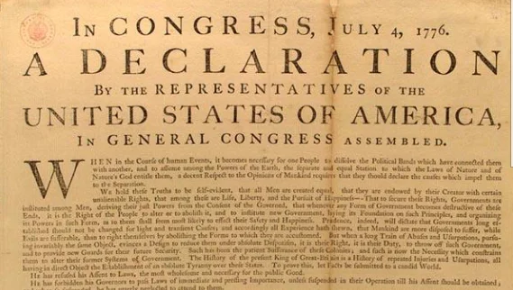 The Declaration of Independence is signed!