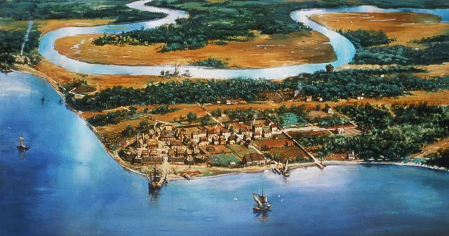 Establishment of Jamestown in Virginia