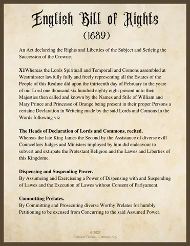 The Bill of Rights