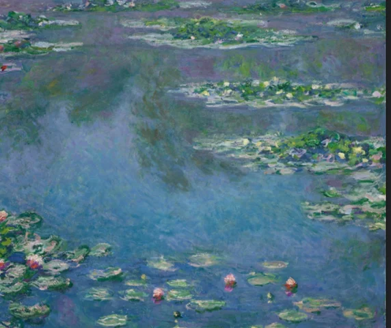 Water Lilies" series (1897-1926) by Claude Monet - Oil on canvas