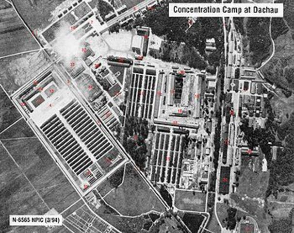 The first concentration camp Dachau is established