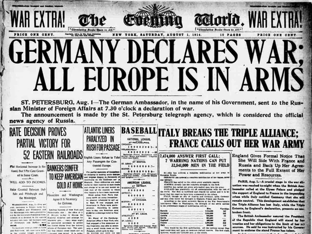 The Start of The First World War