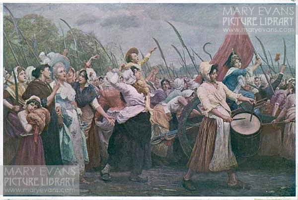 women's march to Versailles