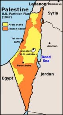 Britain withdraws from Palestine