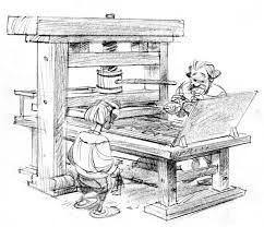 The printing press Cause: S, P