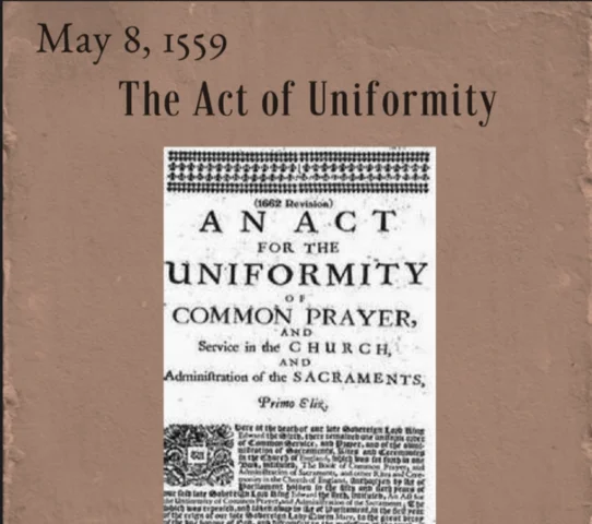 The Act of Uniformity