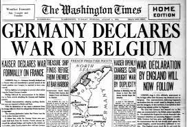 Germany Invading Belgium