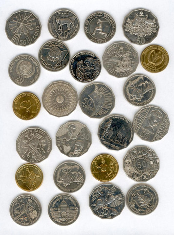 Australia changes over to decimal currency.