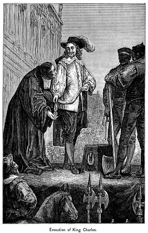 Execution of the King.