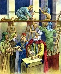 Josiah repairs the temple.