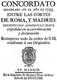 Firma del Concordato con la Santa Sede