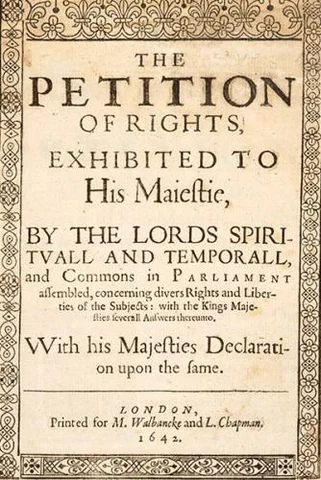 Petition of rights